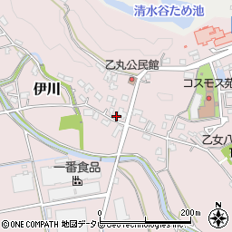 福岡県飯塚市伊川1189-15周辺の地図