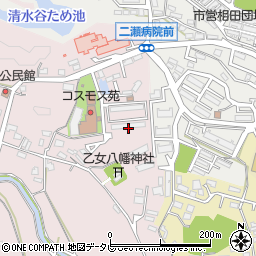 福岡県飯塚市伊川1254-17周辺の地図