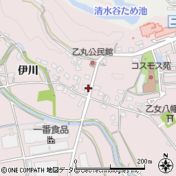 福岡県飯塚市伊川1189-2周辺の地図