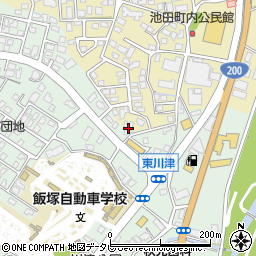 福岡県飯塚市幸袋575周辺の地図