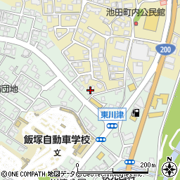 住宅型有料老人ホーム ケアタウンあいあい飯塚周辺の地図