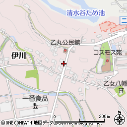 福岡県飯塚市伊川1190-1周辺の地図