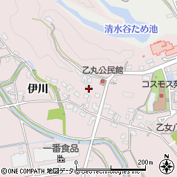 福岡県飯塚市伊川1194-1周辺の地図