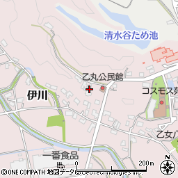 福岡県飯塚市伊川1194-2周辺の地図