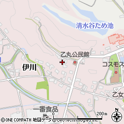 福岡県飯塚市伊川1192-2周辺の地図