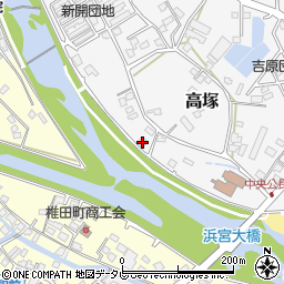 橋田塾周辺の地図