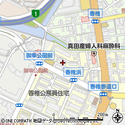 福岡県営住宅御幸町団地周辺の地図