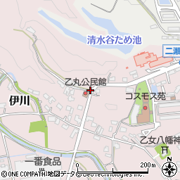 福岡県飯塚市伊川1214-3周辺の地図