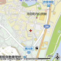 福岡県飯塚市幸袋570周辺の地図
