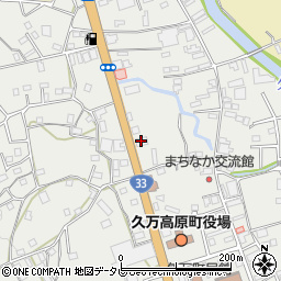 愛媛銀行久万支店周辺の地図