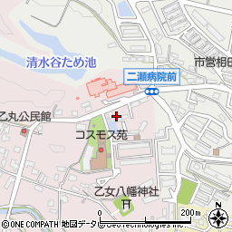 福岡県飯塚市伊川1255-7周辺の地図