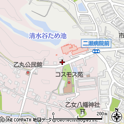 福岡県飯塚市伊川1242-8周辺の地図