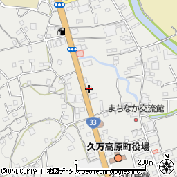 愛媛新聞社　久万高原支局周辺の地図