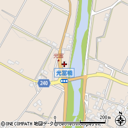 福岡県京都郡みやこ町光冨491周辺の地図