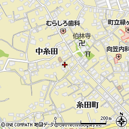 福岡県田川郡糸田町2386周辺の地図