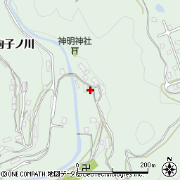 和歌山県東牟婁郡那智勝浦町狗子ノ川305周辺の地図