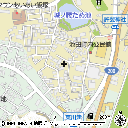 福岡県飯塚市幸袋563-9周辺の地図