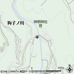 和歌山県東牟婁郡那智勝浦町狗子ノ川343周辺の地図