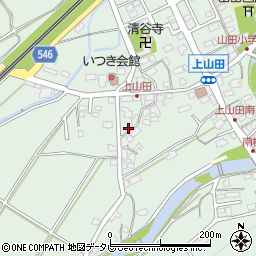 福岡県糟屋郡久山町山田718周辺の地図