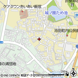 福岡県飯塚市幸袋537周辺の地図