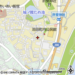 福岡県飯塚市幸袋540-34周辺の地図