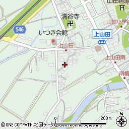 福岡県糟屋郡久山町山田668周辺の地図