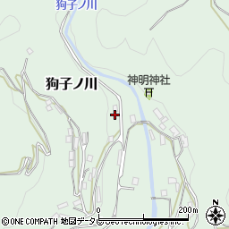 和歌山県東牟婁郡那智勝浦町狗子ノ川478周辺の地図