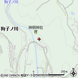 和歌山県東牟婁郡那智勝浦町狗子ノ川331周辺の地図