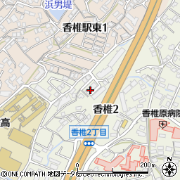 コープ野村香椎駅東Ａ棟周辺の地図