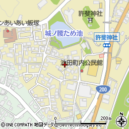 福岡県飯塚市幸袋540-11周辺の地図