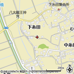 福岡県田川郡糸田町2487周辺の地図