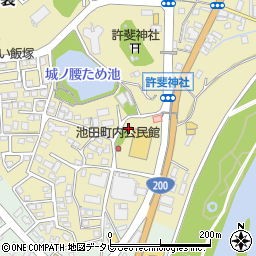 福岡県飯塚市幸袋494-3周辺の地図