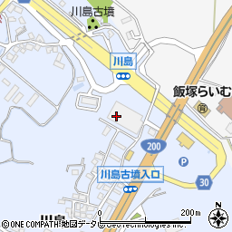 福山通運株式会社　飯塚営業所周辺の地図