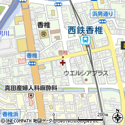 株式会社アスクビューティー　香椎店周辺の地図