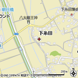 福岡県田川郡糸田町2510周辺の地図