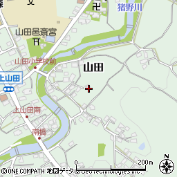 福岡県糟屋郡久山町山田112周辺の地図