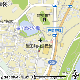 福岡県飯塚市幸袋540-61周辺の地図