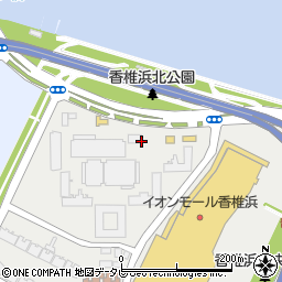 焼肉AZUMA 香椎浜店周辺の地図