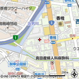 安川アパート周辺の地図