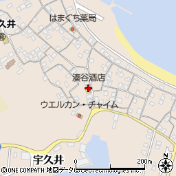 湊谷酒店周辺の地図