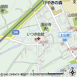 福岡県糟屋郡久山町山田680周辺の地図
