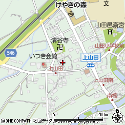 福岡県糟屋郡久山町山田654周辺の地図