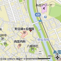 糸田町3201駐車場周辺の地図