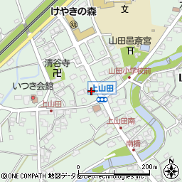 福岡県糟屋郡久山町山田646周辺の地図