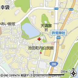 福岡県飯塚市幸袋540-30周辺の地図