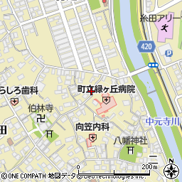 福岡県田川郡糸田町3095-3周辺の地図