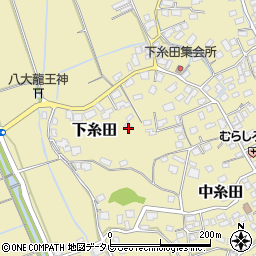 福岡県田川郡糸田町2477周辺の地図