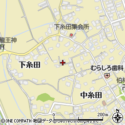 福岡県田川郡糸田町2443周辺の地図