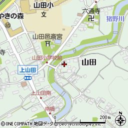 福岡県糟屋郡久山町山田101周辺の地図