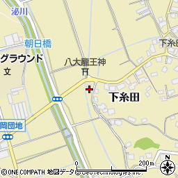 福岡県田川郡糸田町2517-2周辺の地図